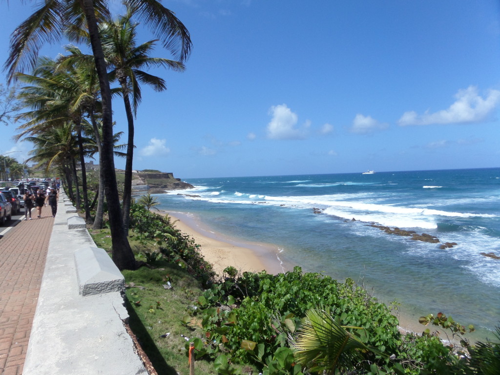 Strand von San Juan, Puerto Rico