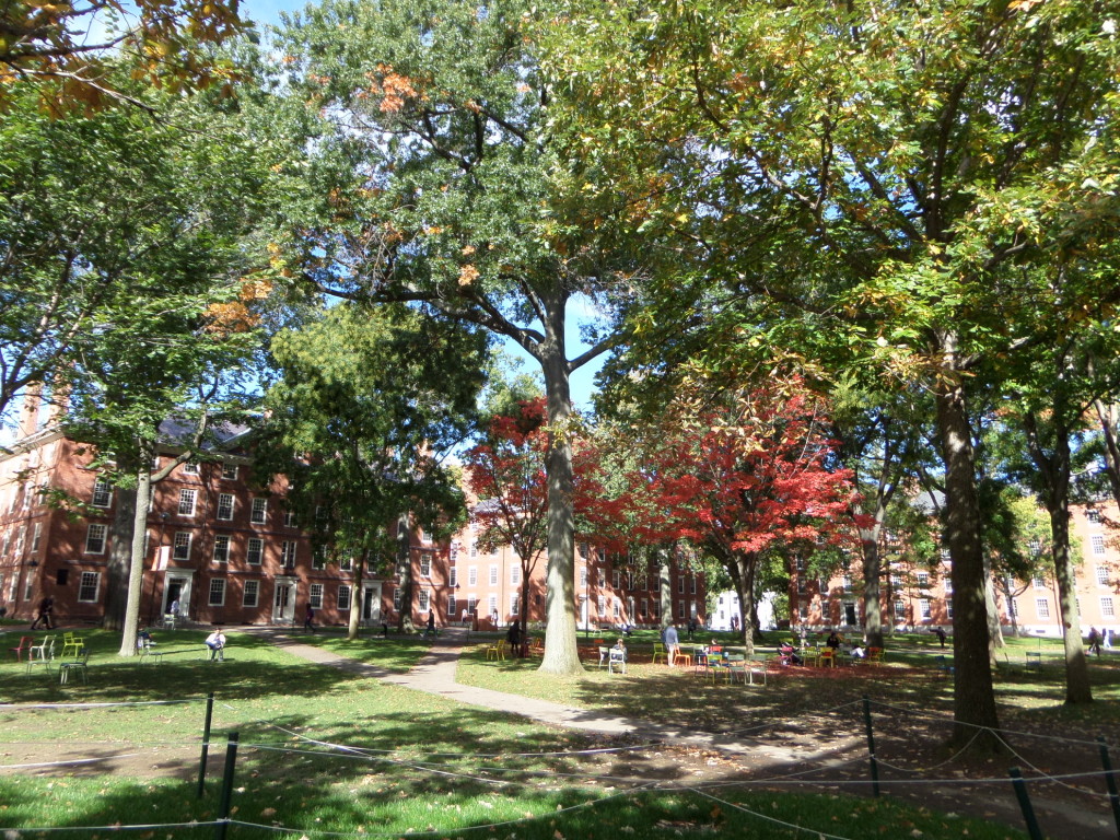 Campus der Harvard Universität, Boston, Massachusetts