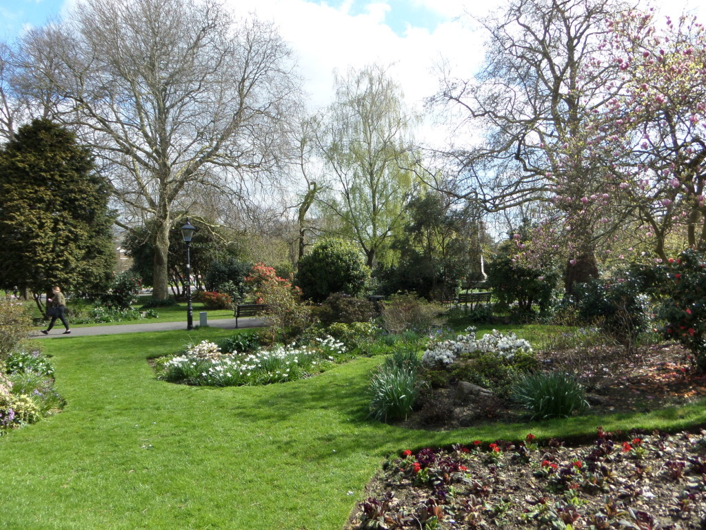 Gaaaanz langsam wird es Frühling in Southampton