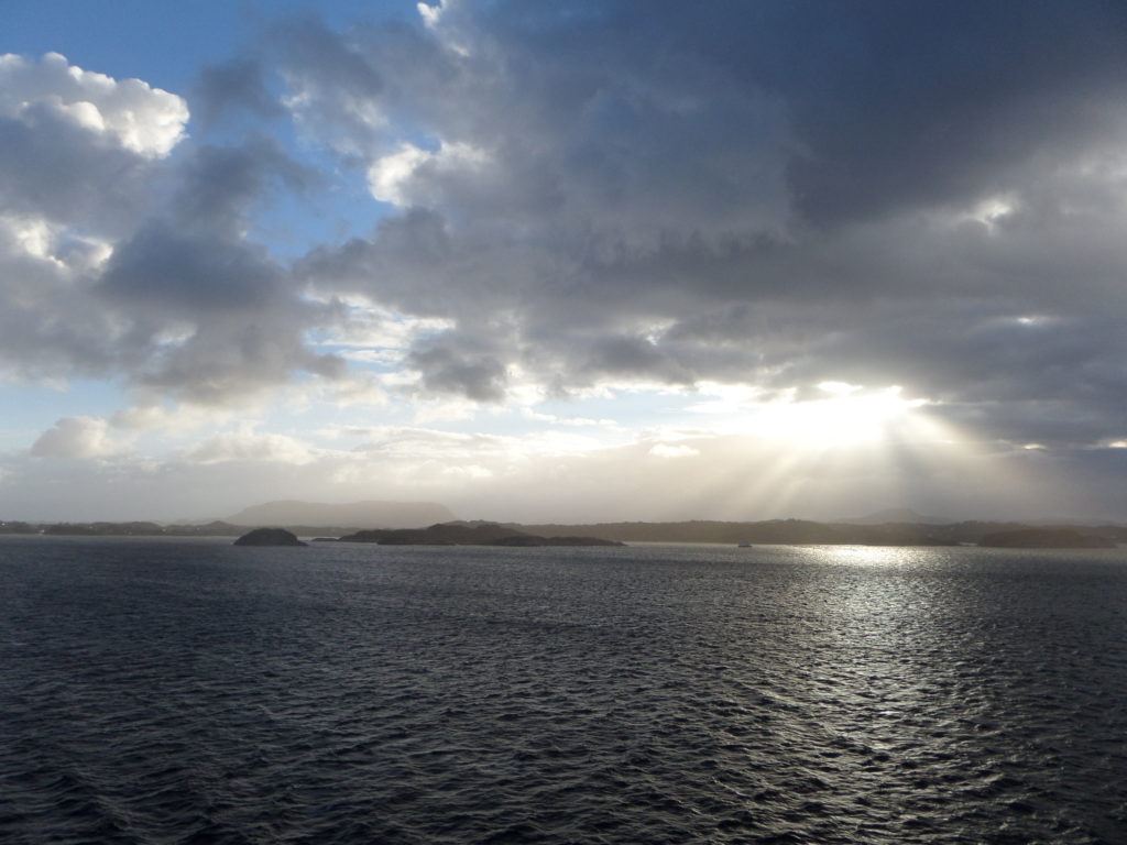 Kurz vor Bergen, Norwegen