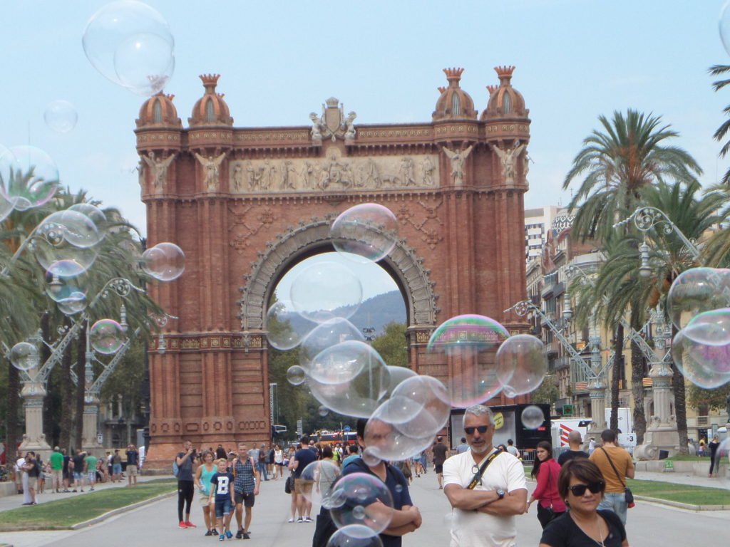 Triumphbogen in Barcelona