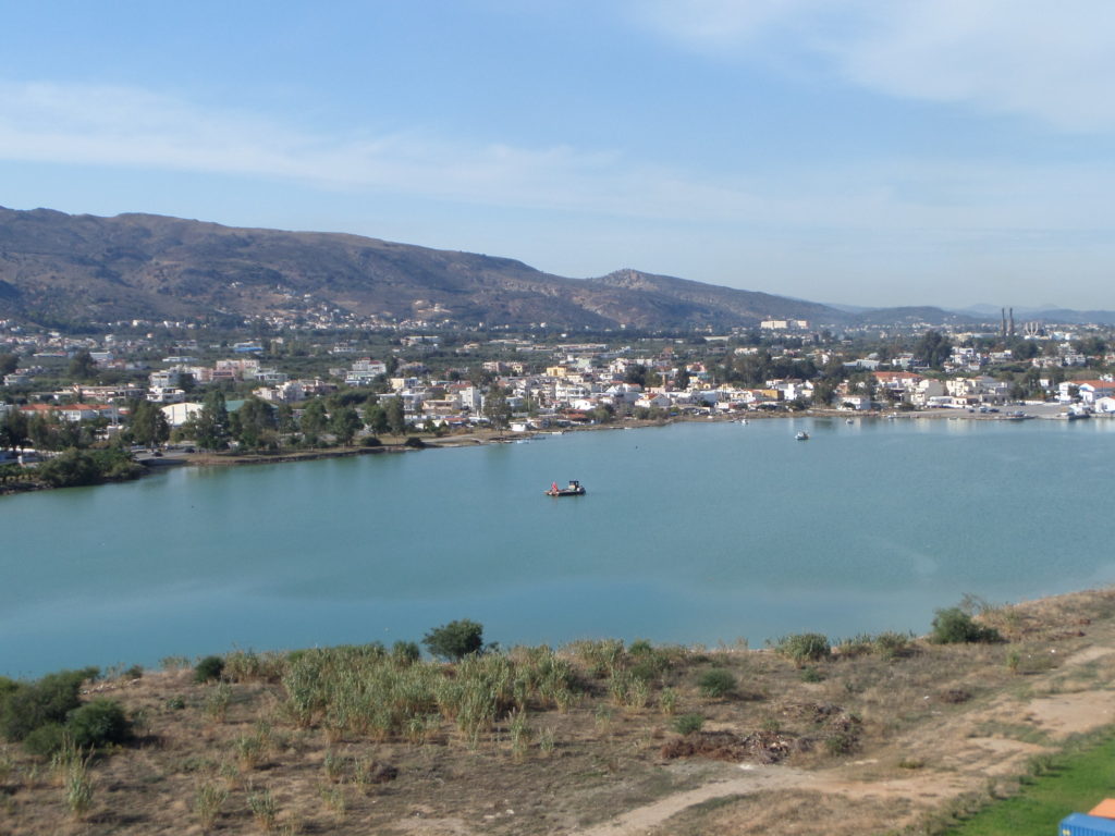Hafen von Chania, Souda Bay, Kreta, Griechenland
