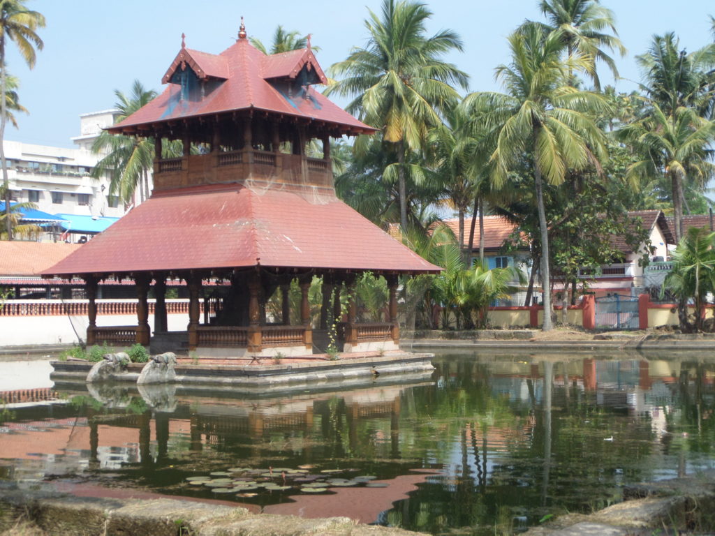 Tirumala Devaswom Tempel in Cochin, Indien