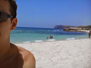 Am Strand von Oman