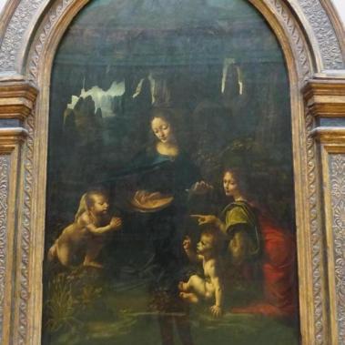 Madonna in der Felsengrotte / Leonardo da VinciLouvre, Paris