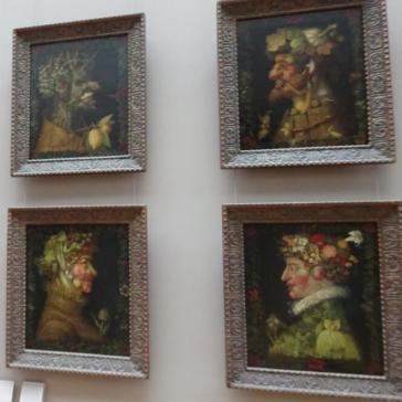 Die vier Jahreszeiten / Giuseppe ArcimboldoLouvre, Paris