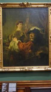 Saskia und ich / RembrandtGemäldegalerie Alte Meister, Dresden