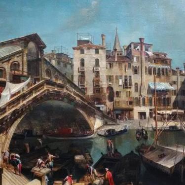 Venedig Rialto Brücke / Michele MarieschiEremitage, St. Petersburg